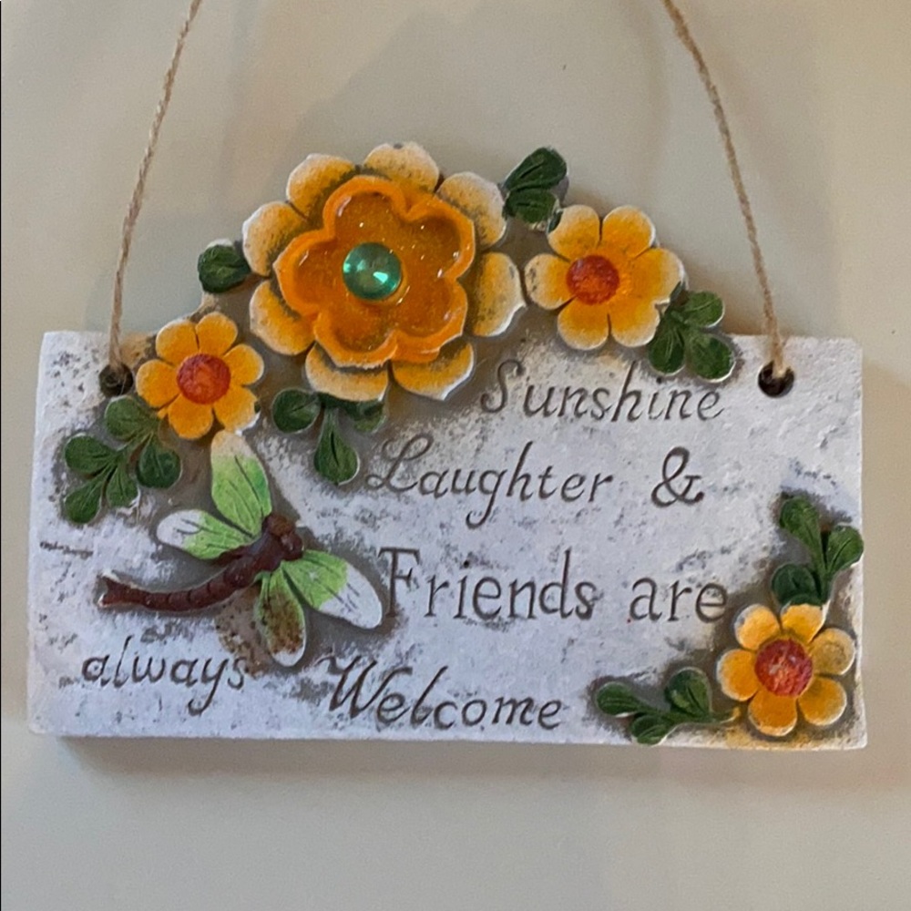 Porcelain sign